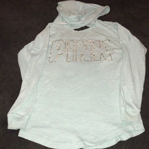 Victoria Secret Pink Sweatshirt with Open Back